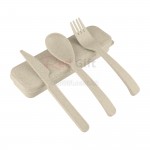 Wheat Straw Utensils Set