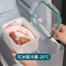 分隔雙層瀝水保鮮收納盒 分隔雙層瀝水保鮮收納盒