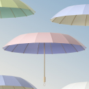 加強雙骨折疊晴雨傘