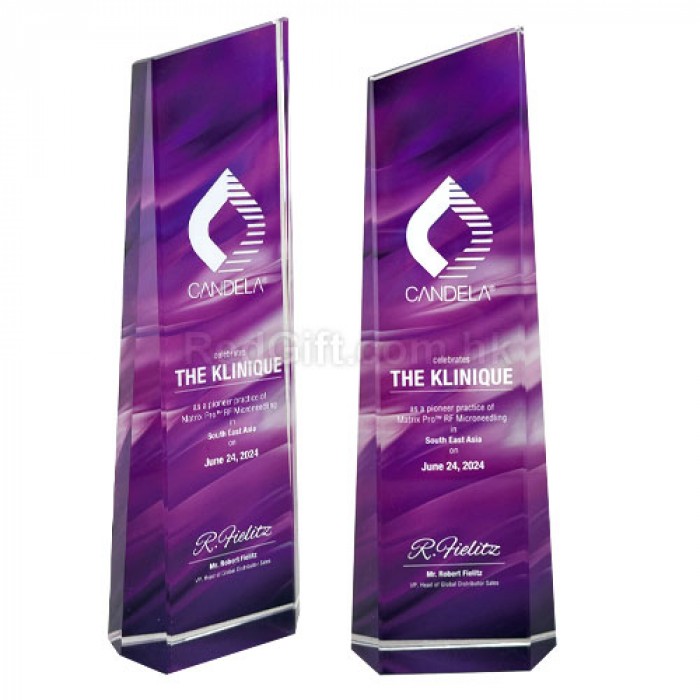 幻彩水晶獎座-Candela