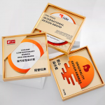 Environmental Protection Bamboo Fiber Metal Medal