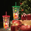 Christmas Cold iscoloration Cup