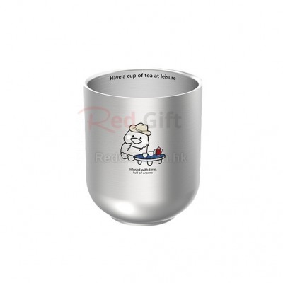 304 Stainless Steel Double Layer Water Cup