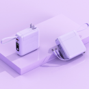 多功能三合一可拆卸插頭移動電源