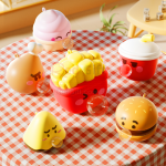 汉堡薯条捏捏乐解压玩具