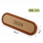 文藝迷你木質日曆