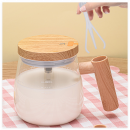 Glass Stirring Coffee Cup