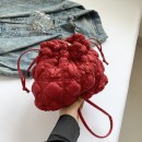 Argyle Drawstring Cloud Bag