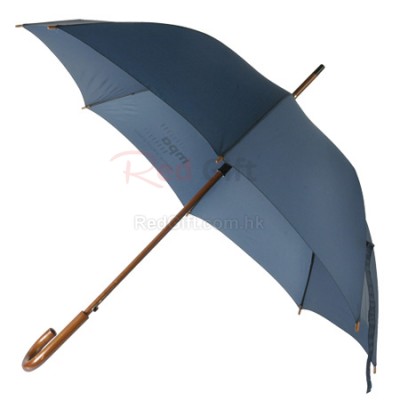 Wooden Handle Advertising Umbrella