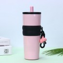 Large-Capacity Portable Thermos With  Stainless Steel/Ceramic Inner Liner