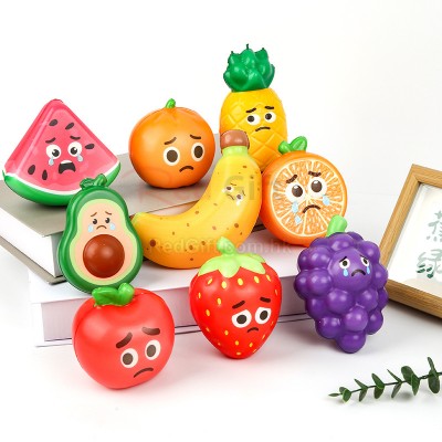 仿真水果慢回彈捏捏樂解壓玩具