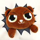 3D Plush Doll Patchwork Bag 3D Plush Doll Patchwork Bag