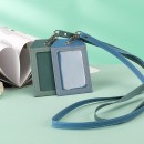 PU頸繩拼色證件套 PU頸繩拼色證件套