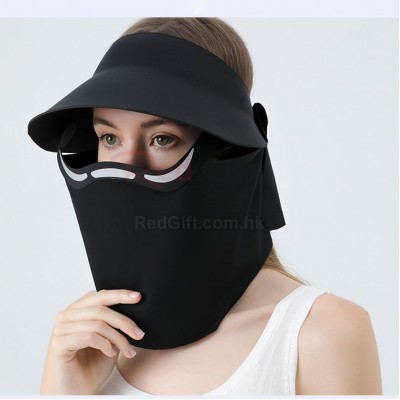 磁吸防曬帽面罩