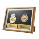 Wooden Commemorative Plaque