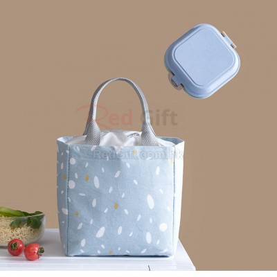 Drawstring Insulated Lunch Bag