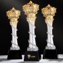 Crown Resin Crystal Trophy