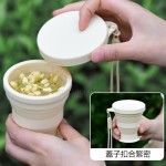 多彩缤纷便携折叠硅胶杯
