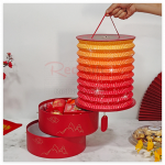 手提灯笼圆形礼盒