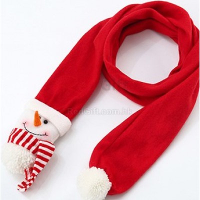 圣诞节装饰品保暖围巾