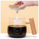 Glass Stirring Coffee Cup