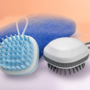 Scalp massaging shampoo brush