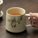陶瓷可过滤泡茶杯