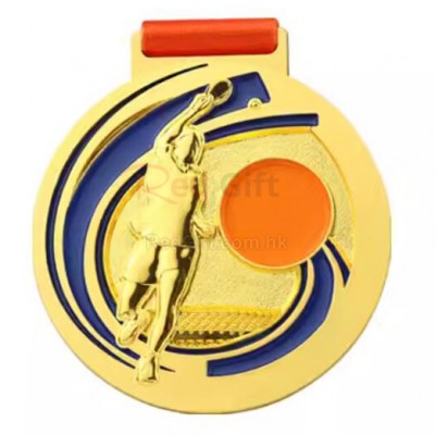 Table Tennis Metal Medal