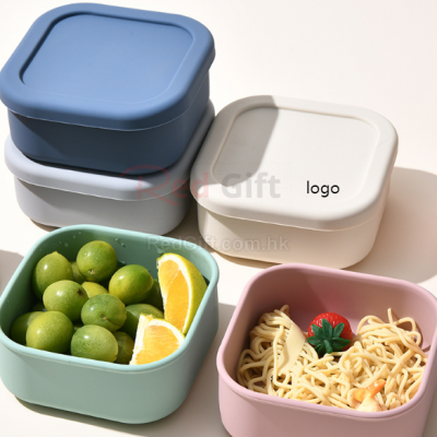 可微波加熱矽膠飯盒