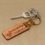 Wooden Keychain