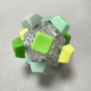 12-Key Round Ball Fidget Stress Relief Toy