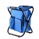 Folding Chair with Cold Storage Bag 