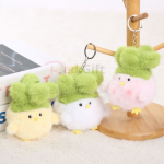 蒜鳥公仔掛件鑰匙扣