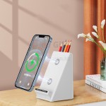 15W Wireless Charger With Pen Holder