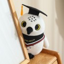 Graduation puppy plush toy