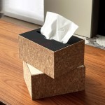 環保軟木紙巾盒