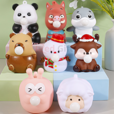 吐泡泡捏捏樂解壓球 吐泡泡捏捏樂解壓球