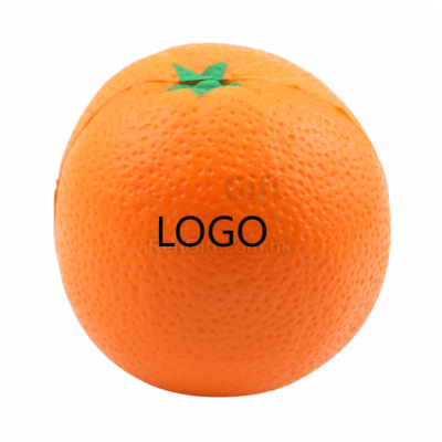 橘子造型PU減壓壓力球