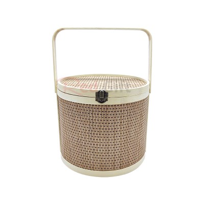 Handmade bamboo basket