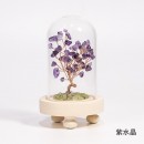 水晶树碎石摆件