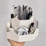 Large Capacity Rotating Pen Holder