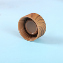 Wood Grain Lid Pocket Insulated Cup