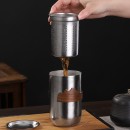純鈦雙層一壺四杯泡茶套裝