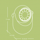 Portable Neck Hanging Desktop Fan