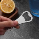 Stainless steel bottle opener
