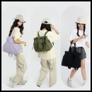 大容量百搭抽繩休閒包