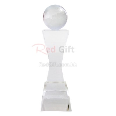 Custom Crystal Trophy