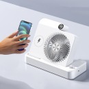 無線充電臺式風扇