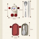 卡通便携餐具套装 卡通便携餐具套装