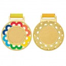 Colorful Flower Medal